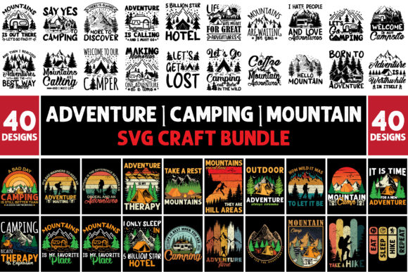 Adventure Camping SVG Craft Bundle Review