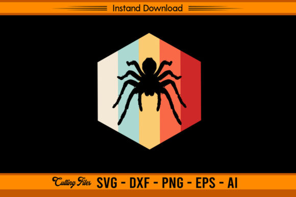 First Look: Retro Tarantula Spider Lover Design
