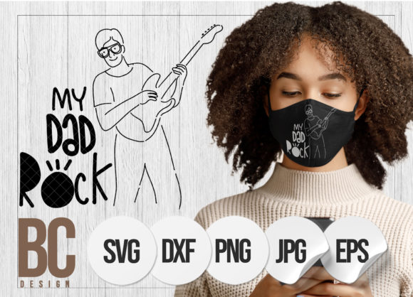 My Dad Rock Fathers Day Quotes Design Review