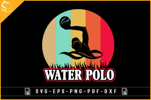 Retro Vintage Water Polo Graphic Design Review