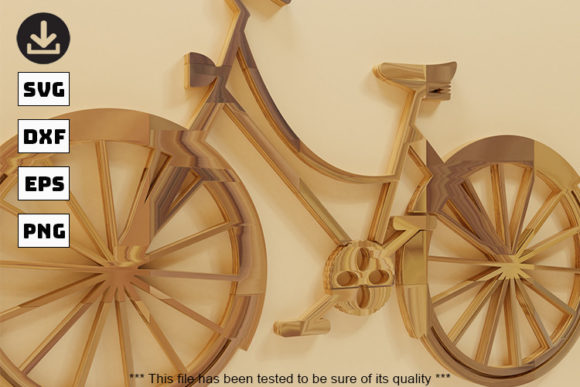 Review: Retro Bike Decoration WALL ART Svg