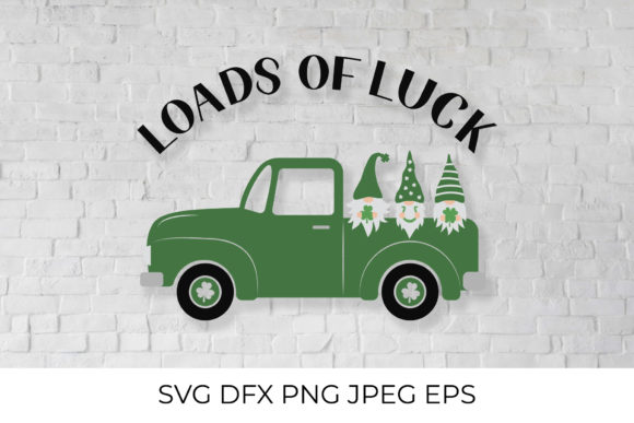 St Patrick's Day Retro Truck with Gnomes Review