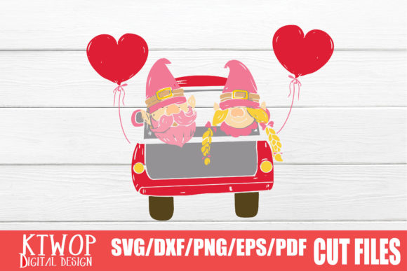 Valentine s Day, Love Gnome Retro