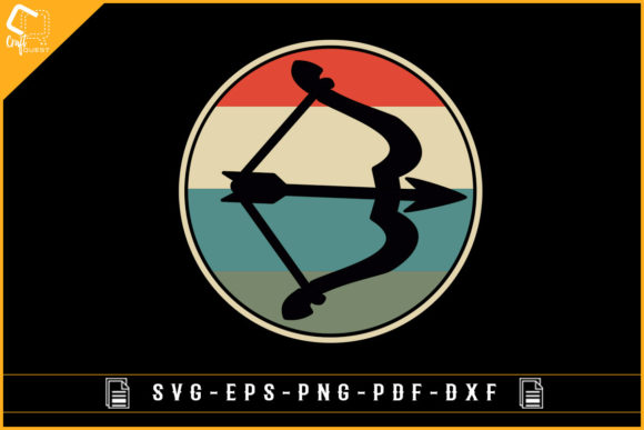 Vintage Retro Archery T-shirt Design Review